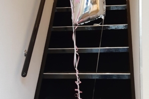Cijfer Folie ballon zilver 100cm
